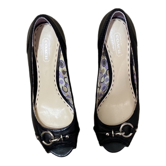 Coach STELLA Wedges Size 7 - Picture 6 of 10